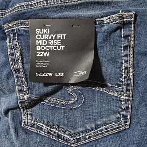 Silver Jeans Medium Wash Boot Cut Denim